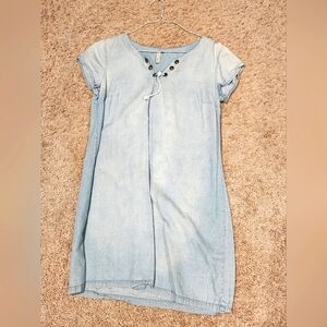 Light denim dress